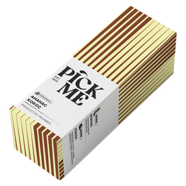 Ароматизатор PickMe Origina 14мл - Ананас Кокос Ароматизатор PickMe Origina 14мл - Ананас Кокос