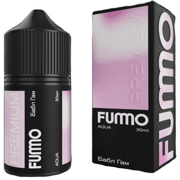 Жидкость FUMMO AQUA - Бабл Гам 30мл (20mg) Жидкость FUMMO AQUA - Бабл Гам 30мл (20mg)