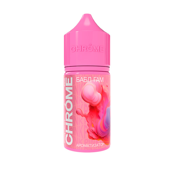 Ароматизатор Chrome Pink 15мл - Бабл Гам Ароматизатор Chrome Pink 15мл - Бабл Гам