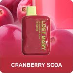 Одноразовая ЭС Lost Mary OS4000 - Cranberry Soda (Клюквенная содовая) (М)