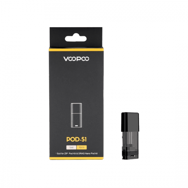 Картридж Voopoo Drag Nano S1 Pod (1ml 1.8 Ом) Картридж Voopoo Drag Nano S1 Pod (1ml 1.8 Ом)