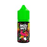 Жидкость Angry Vape Кислый Salt 30мл - Жаба Анжела (Грейпфрут с малиной) (0mg)