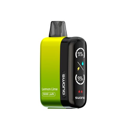 Одноразовая ЭС SWONQ B15000 - Lemon Lime (Лимон Лайм)