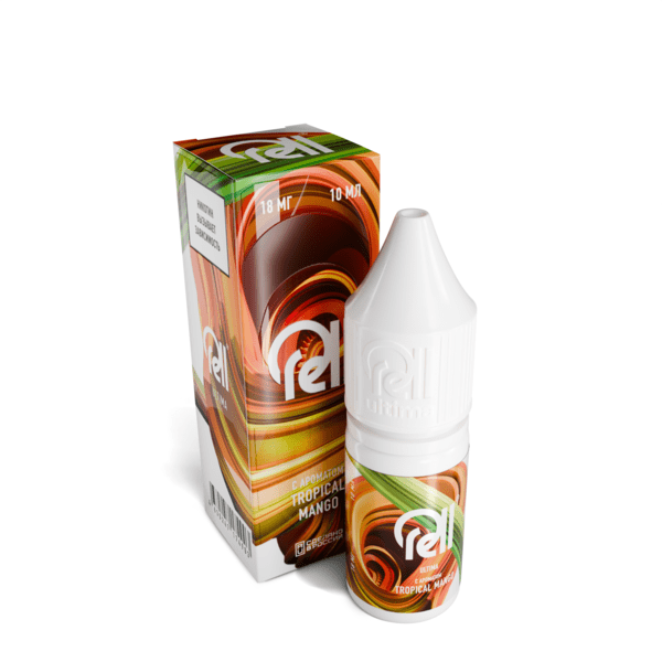 Жидкость Rell Ultimate Salt - Tropical Mango 10мл (20мг) (М) Жидкость Rell Ultimate Salt - Tropical Mango 10мл (20мг) (М)