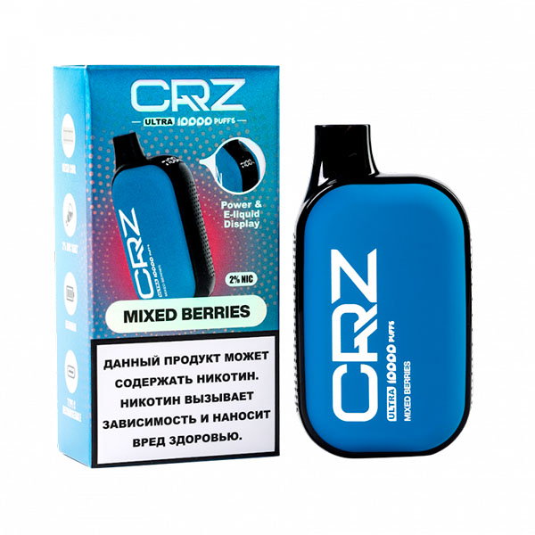 Одноразовая ЭС CRZ ULTRA 10000 - Ягодный микс Одноразовая ЭС CRZ ULTRA 10000 - Ягодный микс
