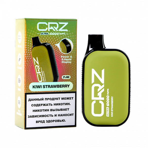 Одноразовая ЭС CRZ ULTRA 10000 - Киви клубника Одноразовая ЭС CRZ ULTRA 10000 - Киви клубника