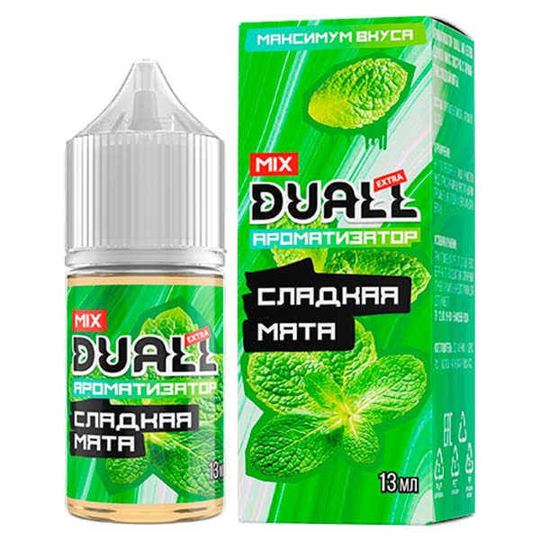 Ароматизатор Duall Mix 13мл - Сладкая мята Ароматизатор Duall Mix 13мл - Сладкая мята