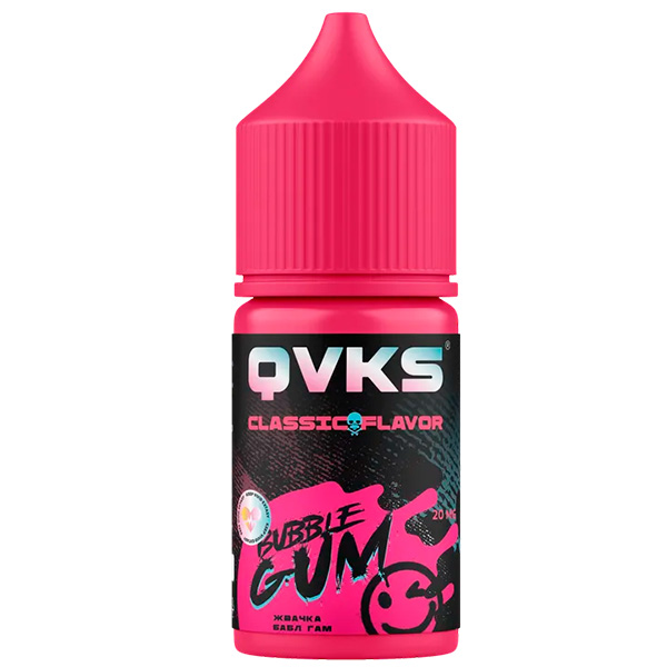 Ароматизатор QVKS CLASSIC 15мл - Жвачка Бабл Гам Ароматизатор QVKS CLASSIC 15мл - Жвачка Бабл Гам