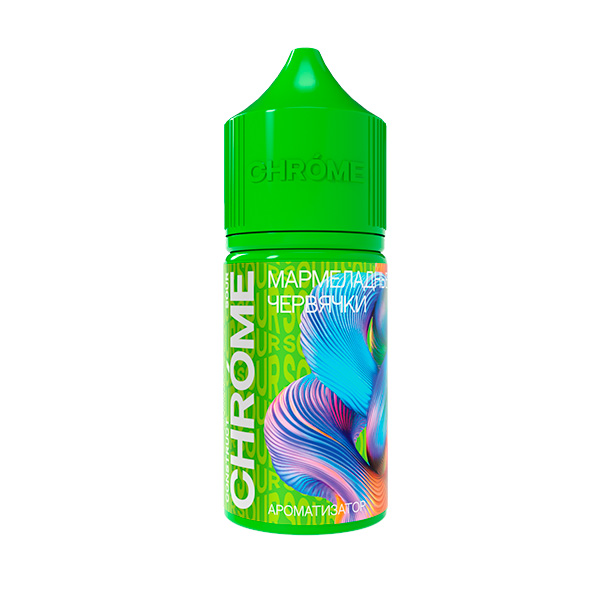 Ароматизатор Chrome Sour 15мл - Мармеладные Червячки Ароматизатор Chrome Sour 15мл - Мармеладные Червячки