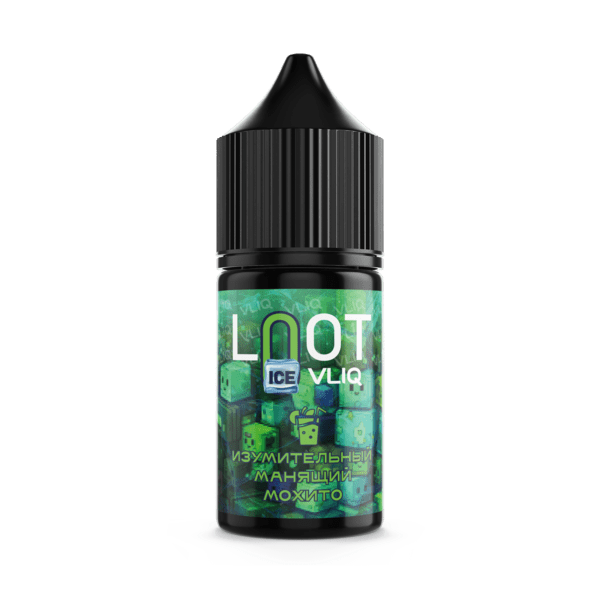 Жидкость Loot ice - Мохито со льдом 10 мл (18mg) (M) Жидкость Loot ice - Мохито со льдом 10 мл (18mg) (M)