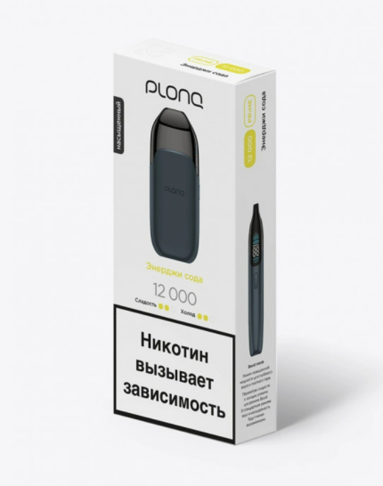 Одноразовая ЭС PLONQ Prime 12000 - Энерджи Сода (М)