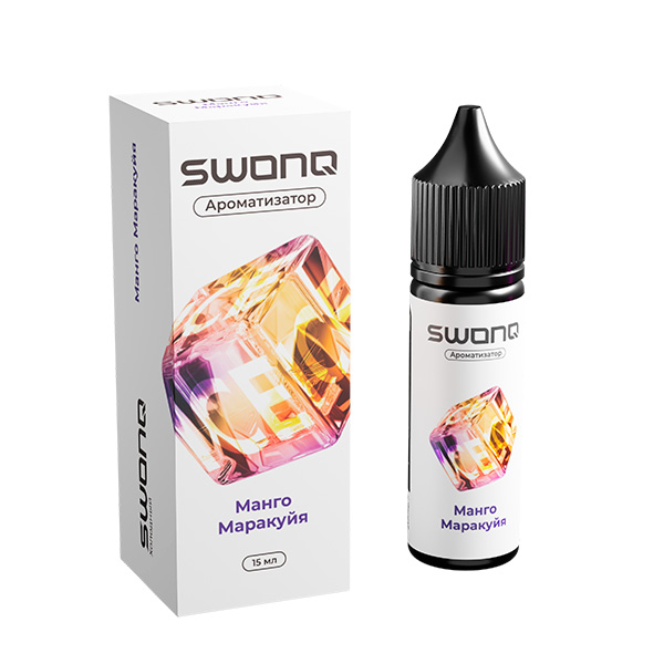 Ароматизатор SWONQ Classic ICE CLUSTER 15мл - Манго Маракуйя Ароматизатор SWONQ Classic ICE CLUSTER 15мл - Манго Маракуйя
