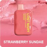 Одноразовая ЭС Lost Mary OS4000 - Strawberry Sundae (Клубничный пломбир) (М)
