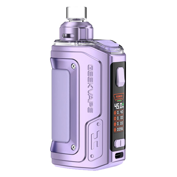 GeekVape Aegis Hero 2 (H45) 1400mAh Kit (Crystal Purple) GeekVape Aegis Hero 2 (H45) 1400mAh Kit (Crystal Purple)