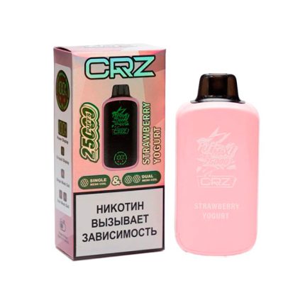 Одноразовая ЭС CRZ 25000 - Клубничный йогурт (M)