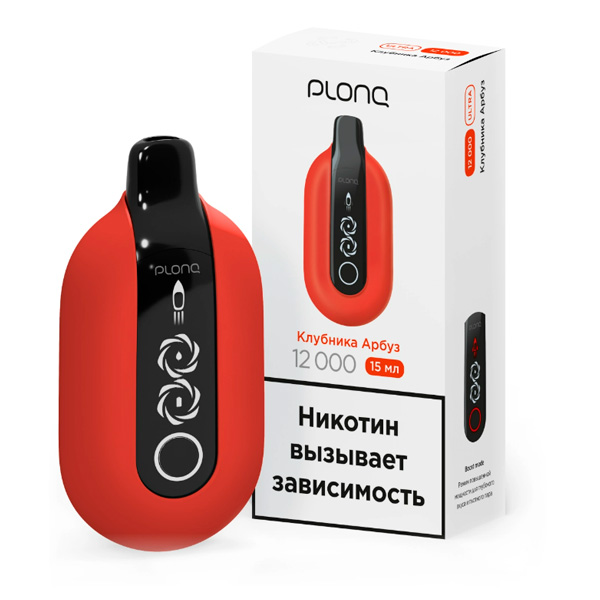 Одноразовая ЭС PLONQ ULTRA 12000 - Клубника Арбуз (М) Одноразовая ЭС PLONQ ULTRA 12000 - Клубника Арбуз (М)