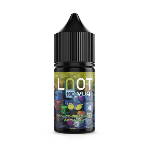 Жидкость Loot ice - Яблоко манго со льдом 10 мл (18mg) (M) Жидкость Loot ice - Яблоко манго со льдом 10 мл (18mg) (M)