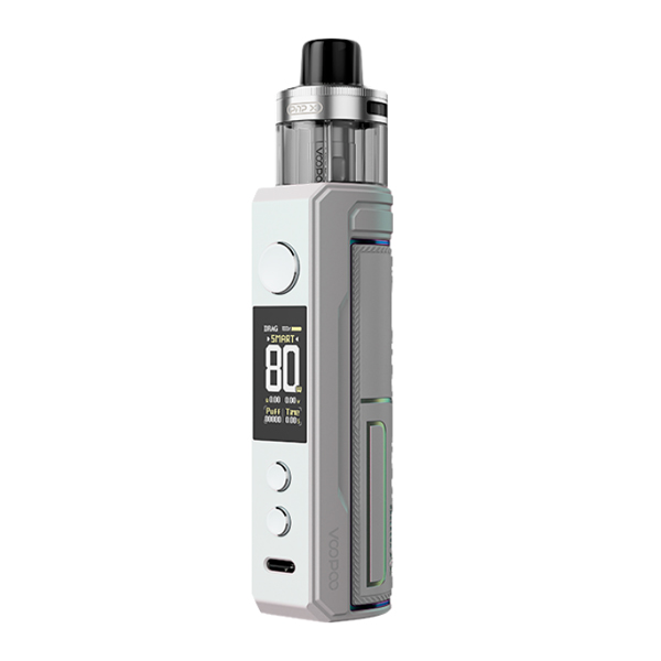 Voopoo Drag X2 80W Pod-Mod Kit (Pearl White) Voopoo Drag X2 80W Pod-Mod Kit (Pearl White)
