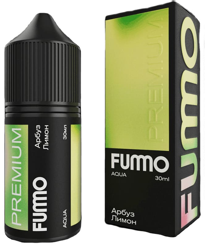Жидкость FUMMO AQUA - Арбуз Лимон 30мл (20 Hard) Жидкость FUMMO AQUA - Арбуз Лимон 30мл (20 Hard)