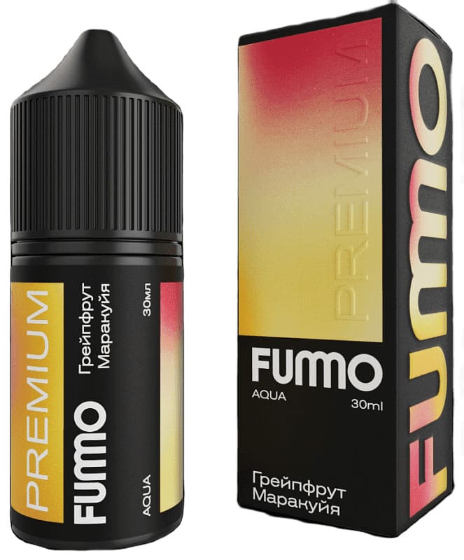 Жидкость FUMMO AQUA - Грейпфрут Маракуйя 30мл (20 Hard) Жидкость FUMMO AQUA - Грейпфрут Маракуйя 30мл (20 Hard)