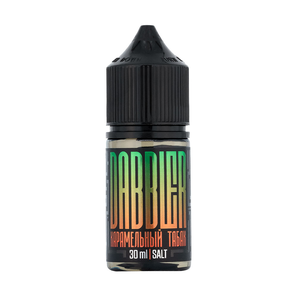 Жидкость Dabbler Salt 30мл - Карамельный табак (20mg) Жидкость Dabbler Salt 30мл - Карамельный табак (20mg)