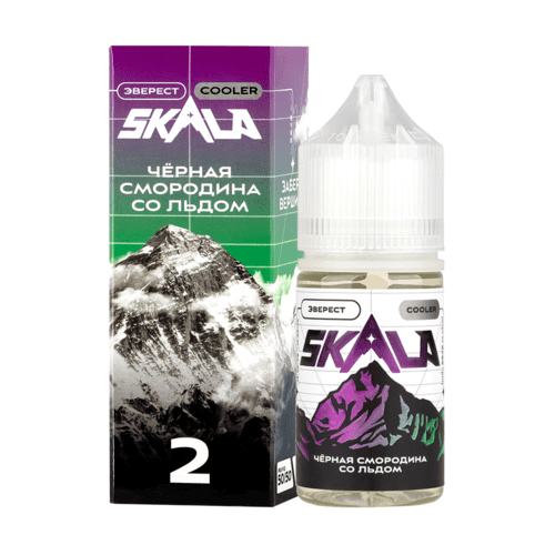 Жидкость SKALA Salt - Эверест (Черная смородина со льдом) 30мл (20 Ultra) Жидкость SKALA Salt - Эверест (Черная смородина со льдом) 30мл (20 Ultra)