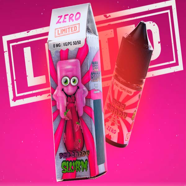 Жидкость SLURM Zero Limited Salt - PZZ Candy (Кислые ягодные конфеты) 27мл 0мг (М) Жидкость SLURM Zero Limited Salt - PZZ Candy (Кислые ягодные конфеты) 27мл 0мг (М)