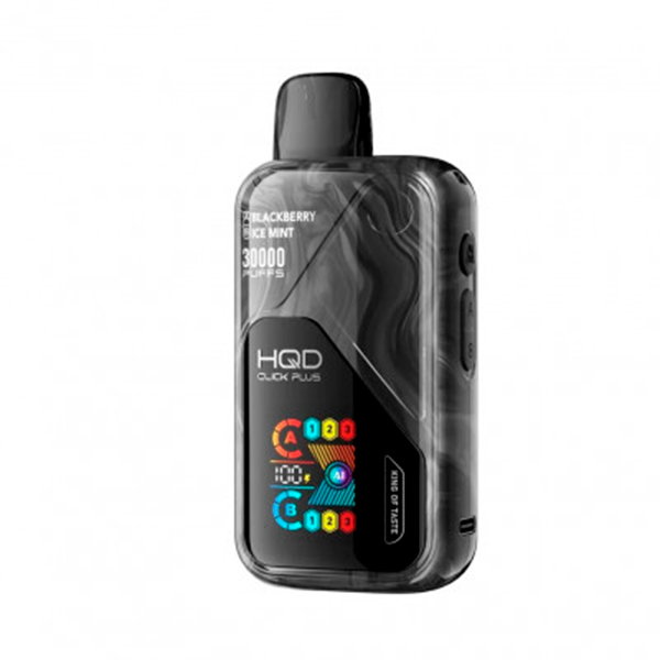 Одноразовая ЭС HQD CLICK PLUS 30000 - Ежевика + Ледяная Мята (М) Одноразовая ЭС HQD CLICK PLUS 30000 - Ежевика + Ледяная Мята (М)