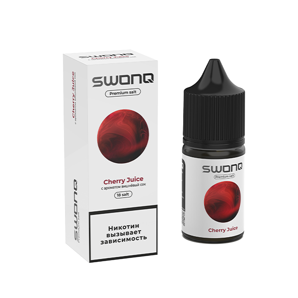 Жидкость SWONQ Salt - Cherry Juice (Вишневый Сок) 30мл (18mg) Жидкость SWONQ Salt - Cherry Juice (Вишневый Сок) 30мл (18mg)