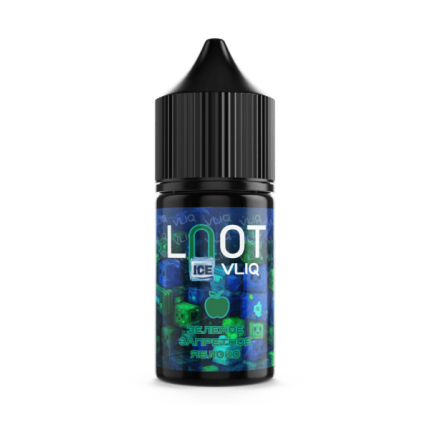 Жидкость Loot ice - Зеленое яблоко со льдом 10 мл (18mg) (M)