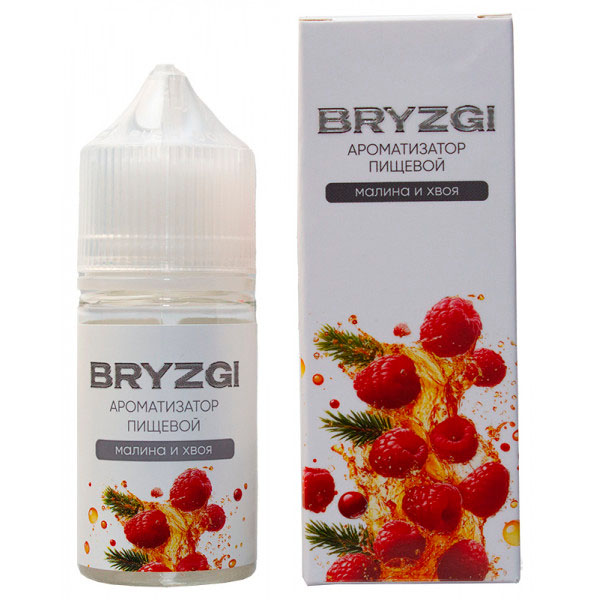Ароматизатор Bryzgy 14мл - Малина хвоя Ароматизатор Bryzgy 14мл - Малина хвоя