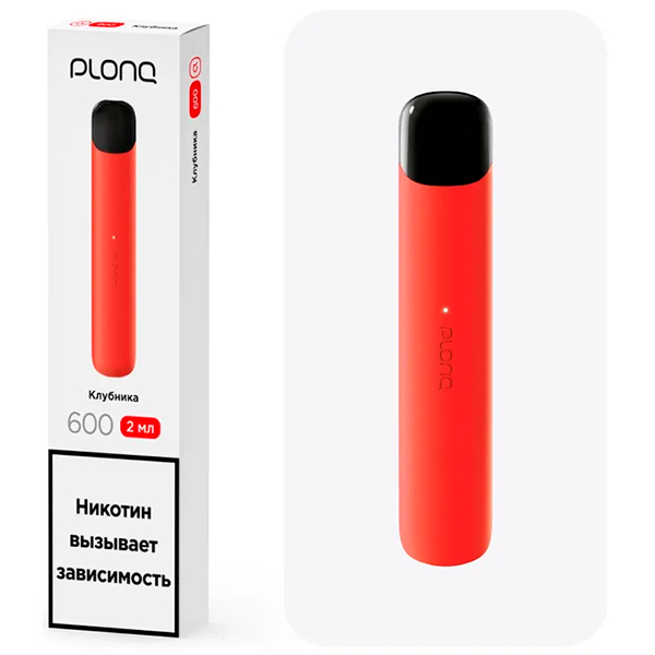 Одноразовая ЭС PLONQ ALPHA 600 - Клубника (М) Одноразовая ЭС PLONQ ALPHA 600 - Клубника (М)
