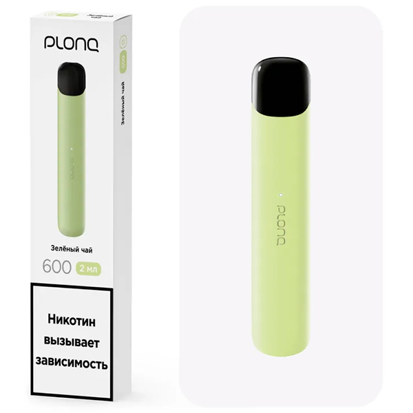 Одноразовая ЭС PLONQ ALPHA 600 - Зеленый Чай (М) Одноразовая ЭС PLONQ ALPHA 600 - Зеленый Чай (М)