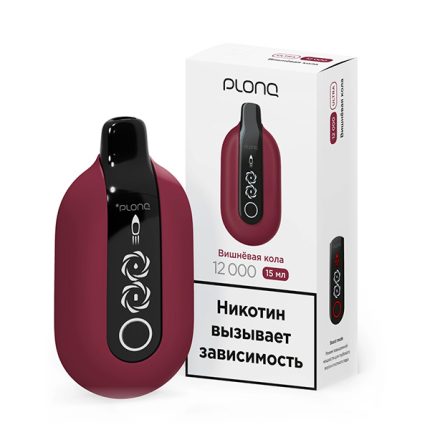 Одноразовая ЭС PLONQ ULTRA 12000 - Вишневая кола (М)