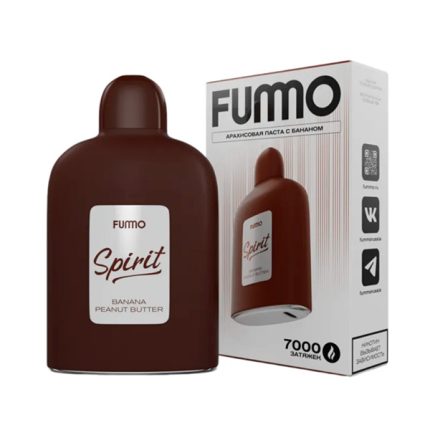 Одноразовая ЭС Fummo Spirit 7000 - Арахисовая Паста с Бананом (М)