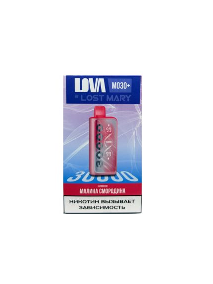 Одноразовая ЭС LOVA by LOST MARY 30000 - Малина Смородина (М)