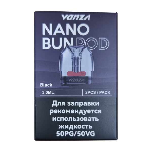Картридж Vanza Nano для Brusko Minican (1.0 Ом 3ml ) Черный Картридж Vanza Nano для Brusko Minican (1.0 Ом 3ml ) Черный
