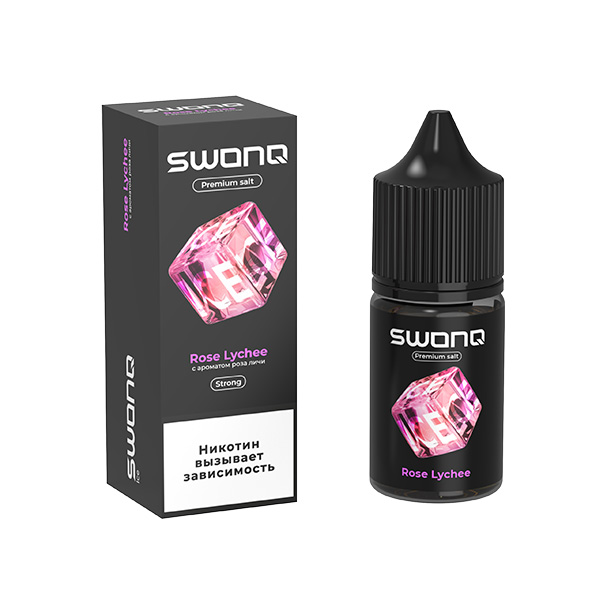 Жидкость SWONQ ICE Salt - Rose Lychee (Роза Личи) 30мл (20 Strong) Жидкость SWONQ ICE Salt - Rose Lychee (Роза Личи) 30мл (20 Strong)