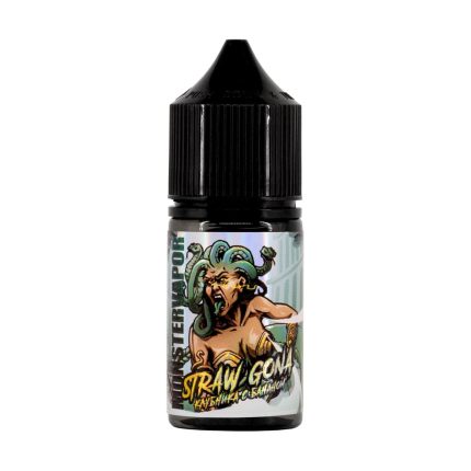 Жидкость MONSTERVAPOR Salt 30мл - Straw Gona (Клубника с бананом) (20mg) (М)