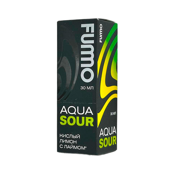 Жидкость FUMMO AQUA Sour - Кислый Лимон Лайм 30мл (20mg) Жидкость FUMMO AQUA Sour - Кислый Лимон Лайм 30мл (20mg)