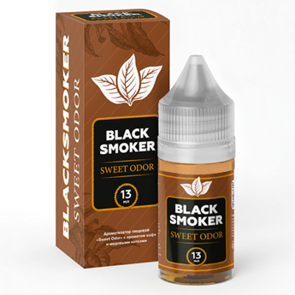 Ароматизатор BLACK SMOKER 13мл - SWEET ODOR (с ароматом кофе и медовыми нотками) Ароматизатор BLACK SMOKER 13мл - SWEET ODOR (с ароматом кофе и медовыми нотками)