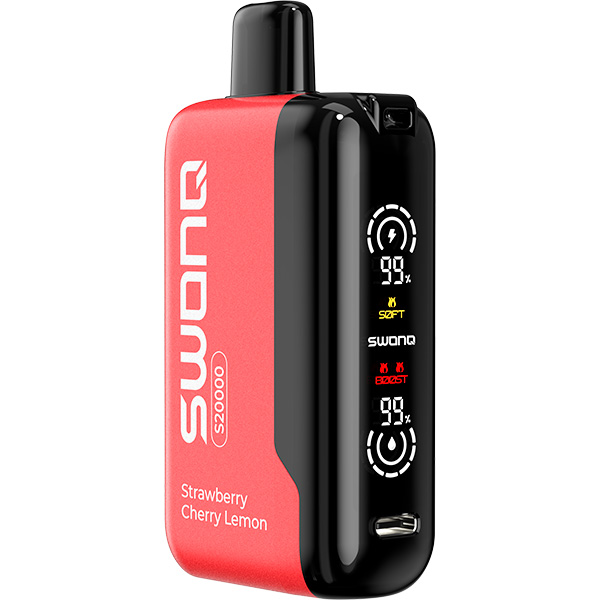 Одноразовая ЭС SWONQ S20000 - Strawberry Cherry Lemon (Клубника Вишня Лимон) Одноразовая ЭС SWONQ S20000 - Strawberry Cherry Lemon (Клубника Вишня Лимон)