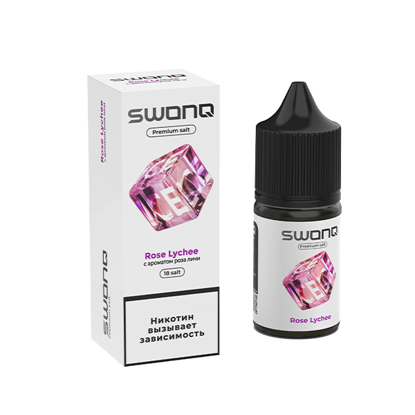 Жидкость SWONQ ICE Salt - Rose Lychee (Роза Личи) 30мл (18mg) Жидкость SWONQ ICE Salt - Rose Lychee (Роза Личи) 30мл (18mg)