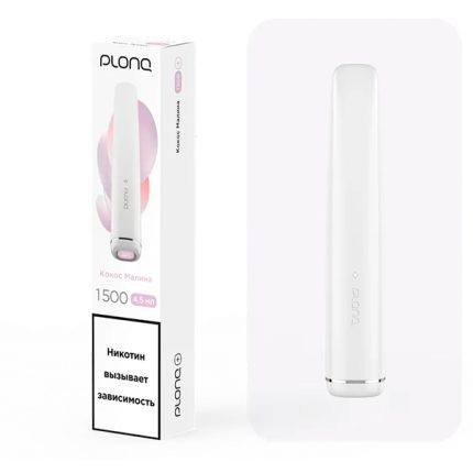 Одноразовая ЭС PLONQ PLUS 1500 - Кокос малина (М)