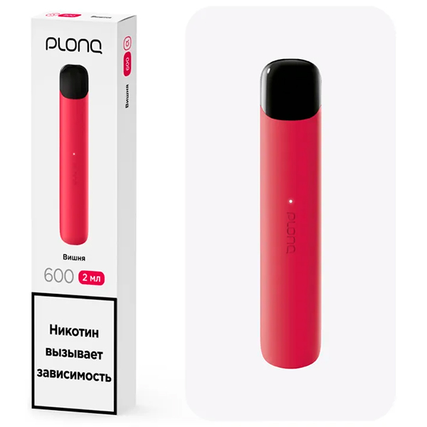 Одноразовая ЭС PLONQ ALPHA 600 - Вишня (М) Одноразовая ЭС PLONQ ALPHA 600 - Вишня (М)