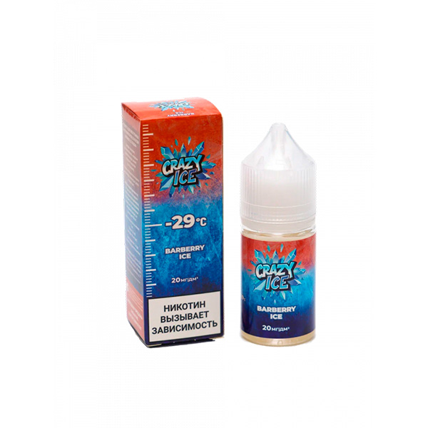 Жидкость Crazy Ice Salt - Барбарис со льдом 30мл (20mg) Жидкость Crazy Ice Salt - Барбарис со льдом 30мл (20mg)