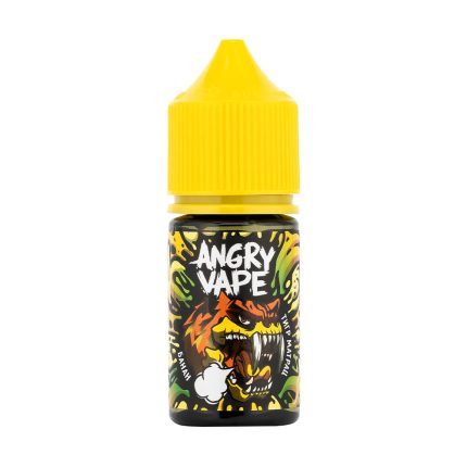 Жидкость Angry Vape Salt 30мл - Тигр Матрац (Банан) (0mg)