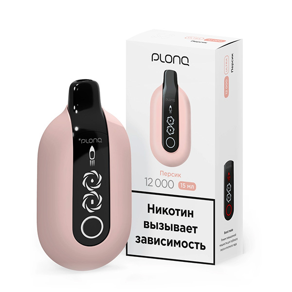 Одноразовая ЭС PLONQ ULTRA 12000 - Персик (М) Одноразовая ЭС PLONQ ULTRA 12000 - Персик (М)