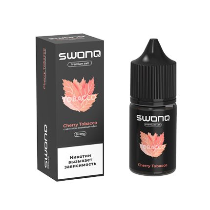 Жидкость SWONQ Tobacco Salt - Cherry Tobacco (Вишневый табак) 30мл (20 Strong)
