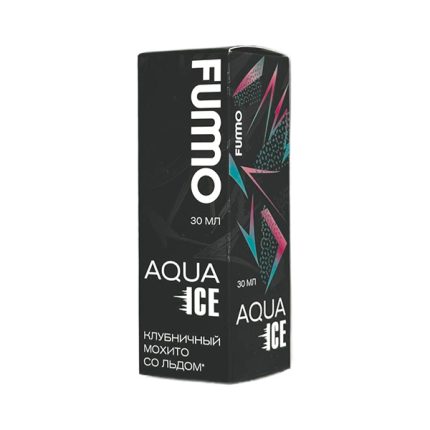 Жидкость FUMMO AQUA ICE - Клубничный мохито со льдом 30мл (20mg)